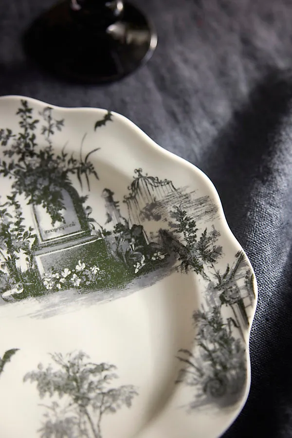 Halloween Toile Side Plate - Stoneware product