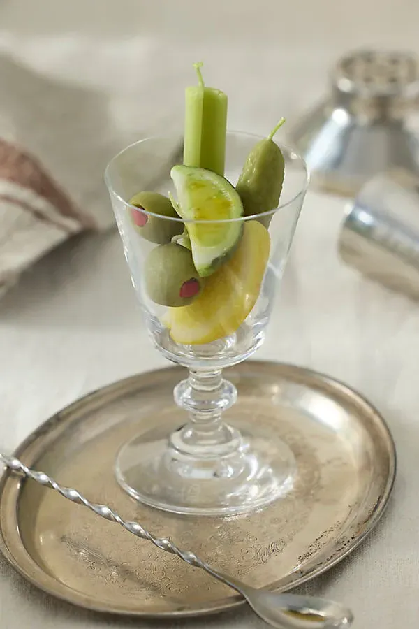 Happy Organics Bloody Mary Garnish Candle Set by Anthropologie