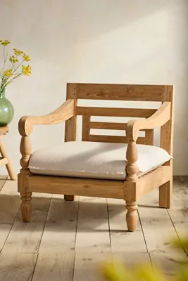 Haven Teak Lounge Chair - Reclaimed Teak product