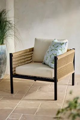 Highland Outdoor Lounge Chair - Black, Synthetic product