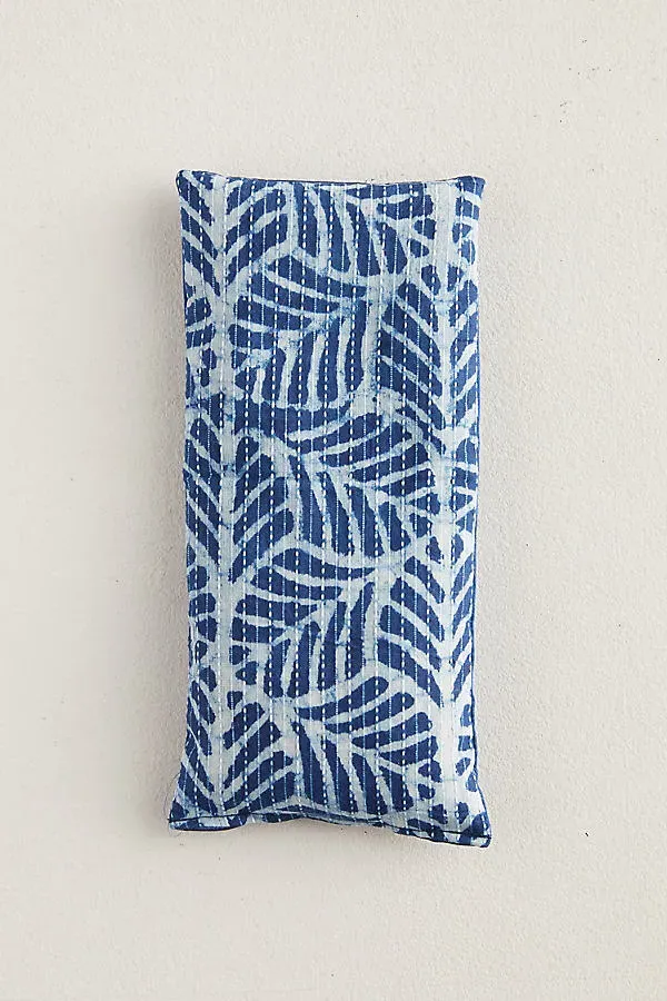 Indigo Palms Lavender Eye Pillow - Cotton, Silk product