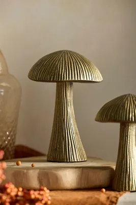 Metal Mushroom Object Medium - Gold product