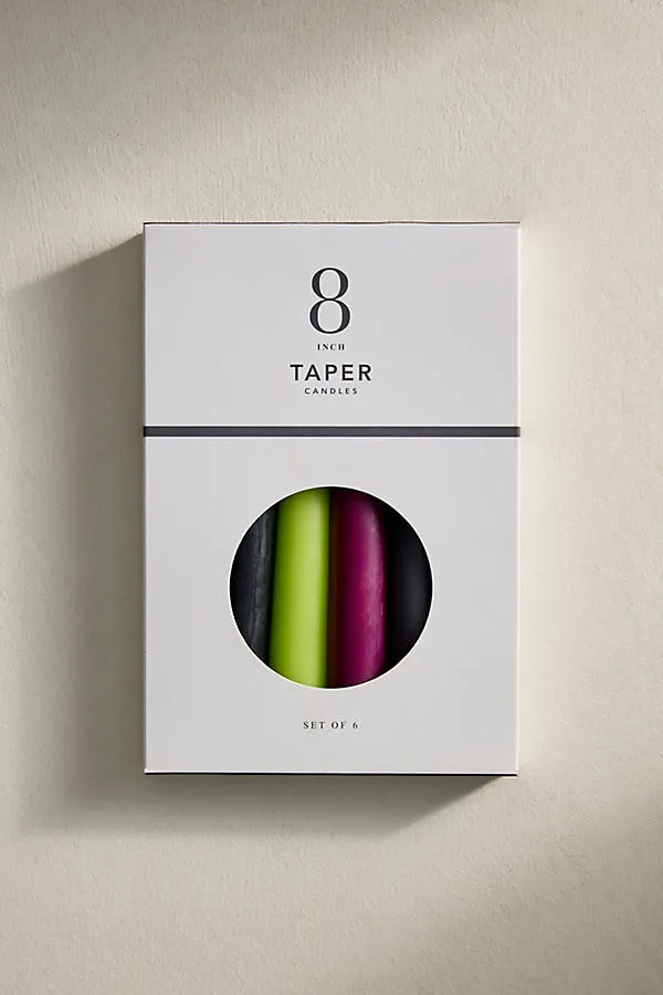 Monster Mash Taper Candles Set of 6 - Paraffin Wax by Anthropologie, alternate view