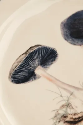 Mushroom Ceramic Plate - Purple product