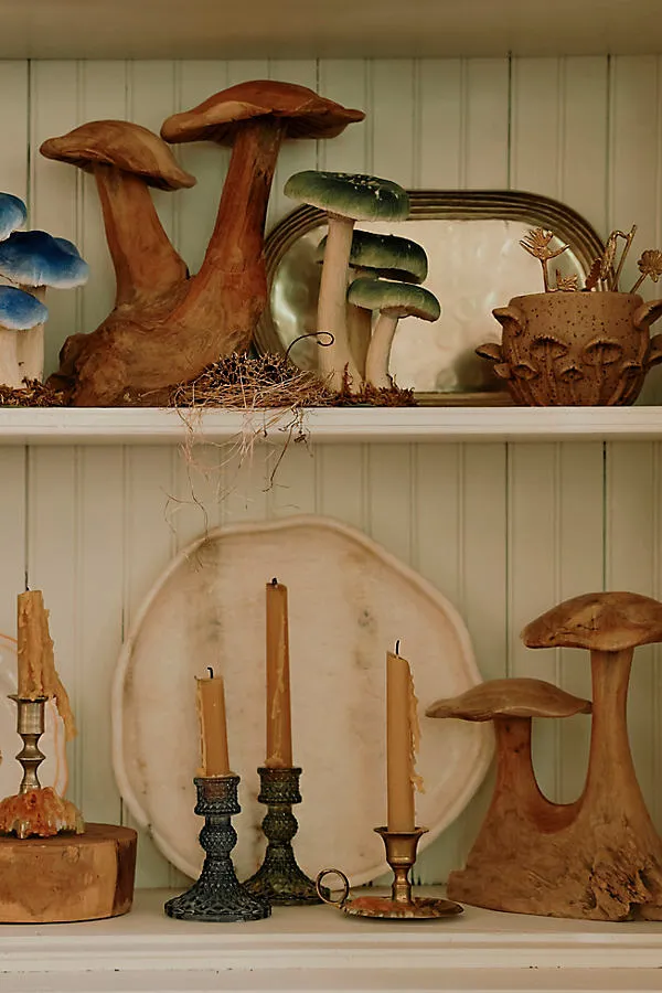 Mushroom Forest Ceramic Pot - Brown product