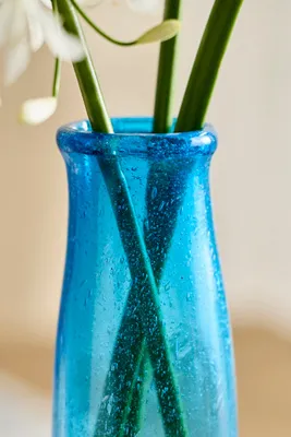Narrow Neck Recycled Glass Vase product