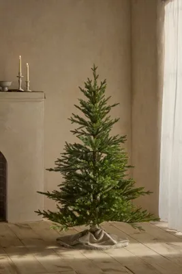 Norway Spruce Artificial Tree - Green, Plastic by Anthropologie, alternate view