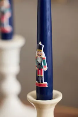 Nutcracker Taper Candles - Paraffin Wax by Anthropologie, alternate view