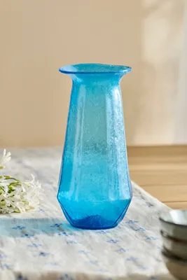 Ocean Recycled Glass Vase - Blue product