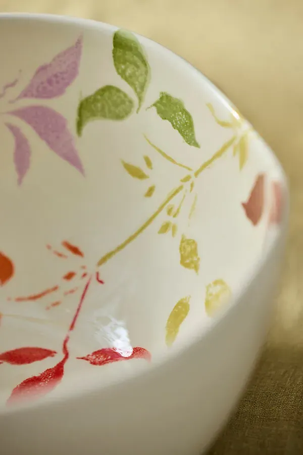 Ombre Vine Serving Bowl - Earthenware by Anthropologie, image 2