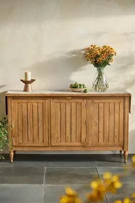 Palladio Reclaimed Teak Buffet Table with Storage product