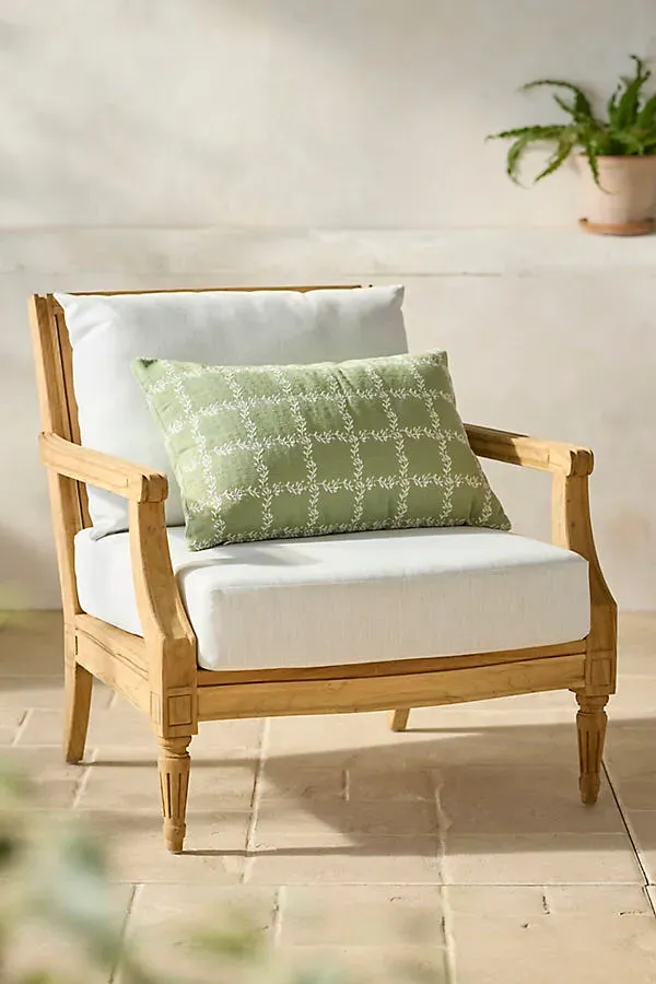 Palladio Reclaimed Teak Lounge Chair by Anthropologie