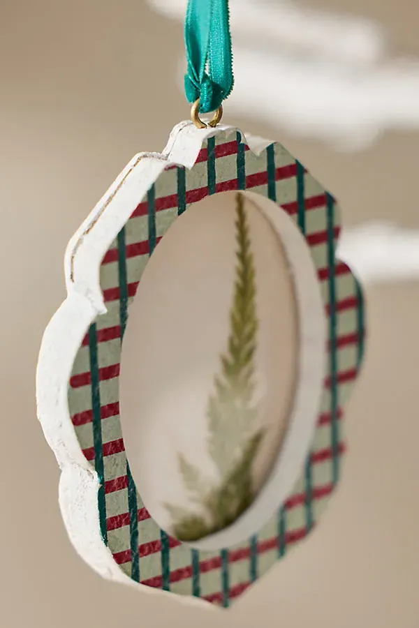 Paper Mache Frame Ornaments, Set of 3 by Anthropologie, alternate view