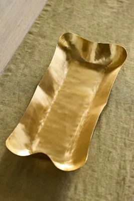 Polished Brass Rectangle Trough product