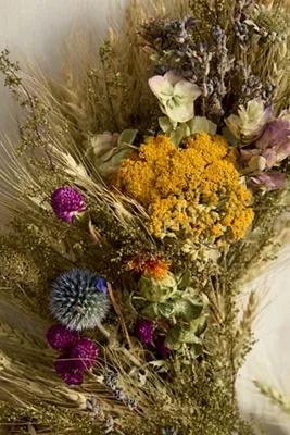 Preserved Perennial Garden Wreath - Dried Botanicals product