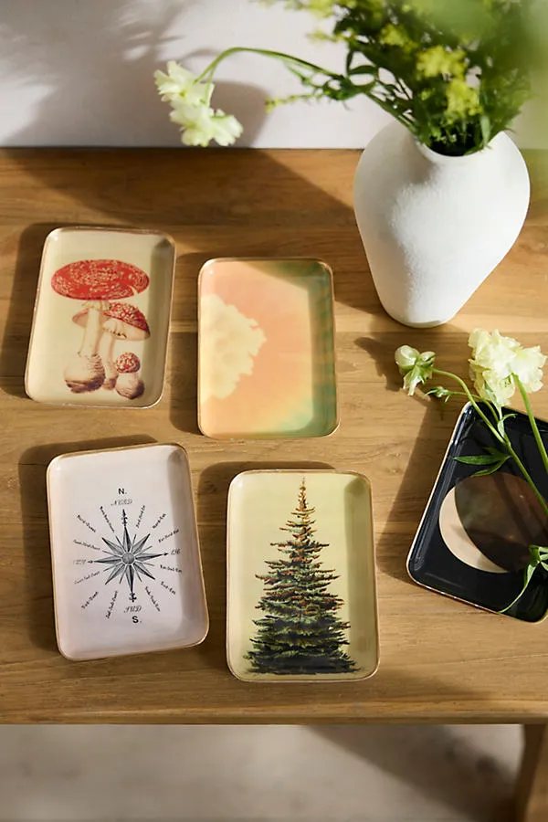 Printed Archival Extra Small Tray - Enameled Iron by Anthropologie, image 2