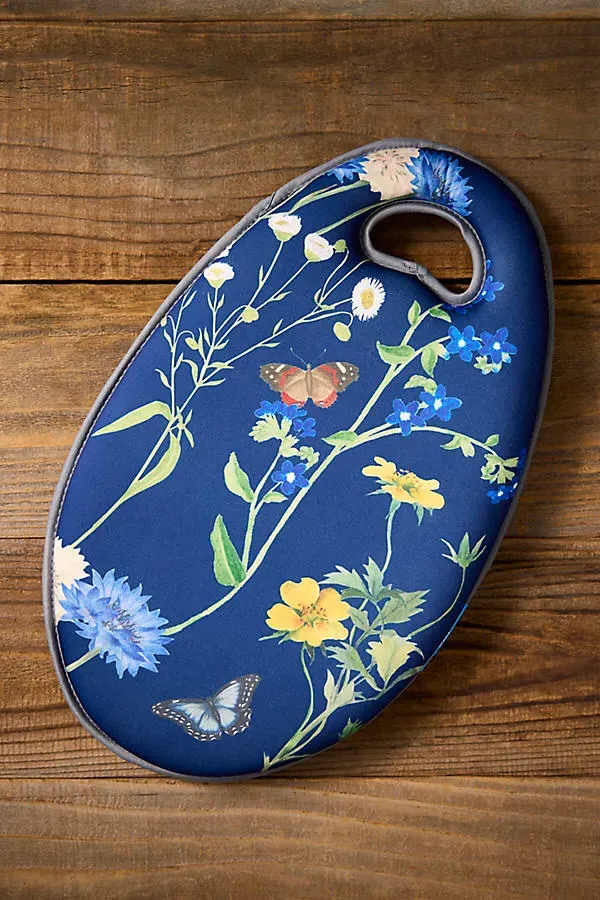 RHS British Meadow Memory Foam Kneeler - Blue, Neoprene product