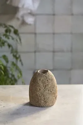 River Stone Toothbrush Holder by Anthropologie, alternate view