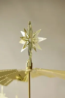 Rotary Tree Candelabra - Gold, Iron by Anthropologie, alternate view