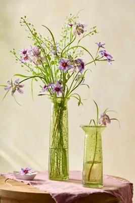 Small Lime Recycled Glass Vase - Green product