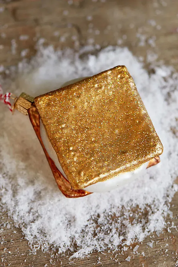 S'more Glass Ornament by Anthropologie, alternate view