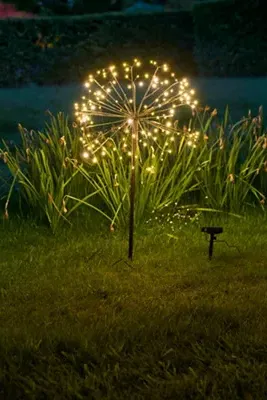 Solar Dandelion LED Stake Light by Anthropologie, alternate view