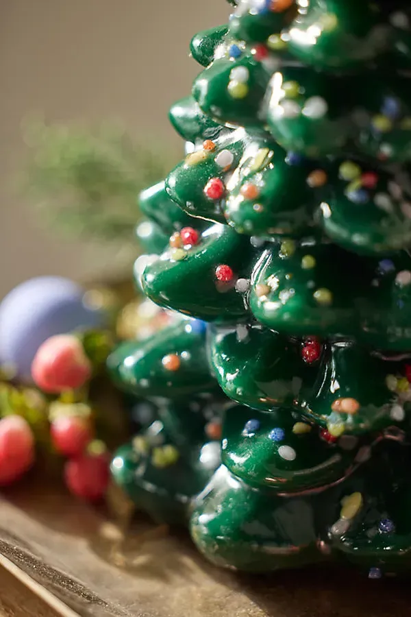 Sprinkle Tree Candle - Green by Anthropologie, alternate view