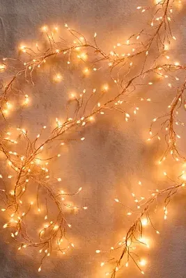 Stargazer Climbing Vine LED Garland - Rose Gold by Anthropologie, alternate view