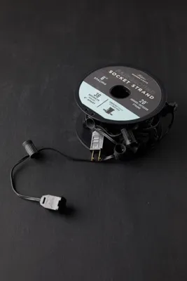 Stargazer Fairground Socket Strand Garden Lights, 20' alternate view