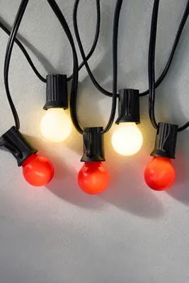 Stargazer Garden Lights Set of 21 Mini Bulbs - Winter Berry by Anthropologie, alternate view