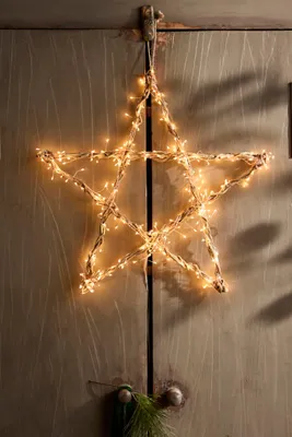 Stargazer Illuminated LED Vine Star - Medium by Anthropologie, alternate view