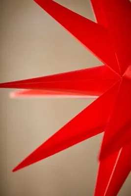 Stargazer Moravian Star Pendant Light - Red by Anthropologie, image 2