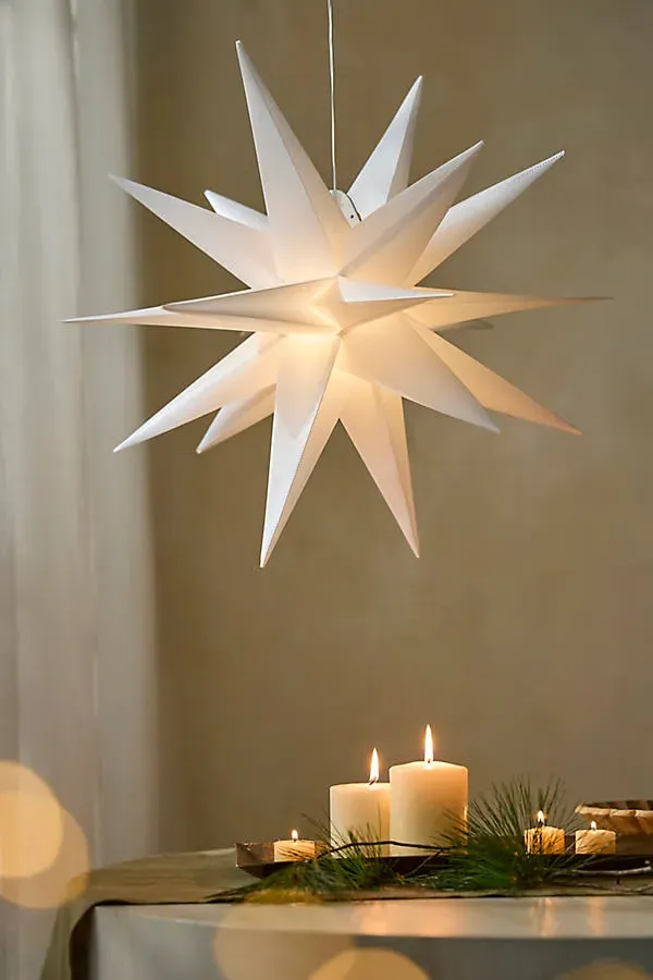 Stargazer Moravian Star Pendant Light by Anthropologie