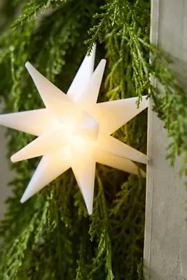 Stargazer Moravian Star String Lights - Plastic by Anthropologie, alternate view