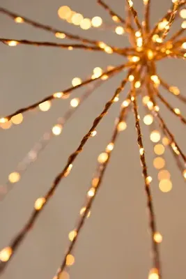 Stargazer Supernova Small Hanging Light - LED by Anthropologie, alternate view