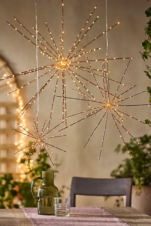 Stargazer Supernova Small Hanging Light - LED by Anthropologie