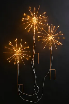 Stargazer Supernova Stake Lights Set of 3 by Anthropologie, alternate view