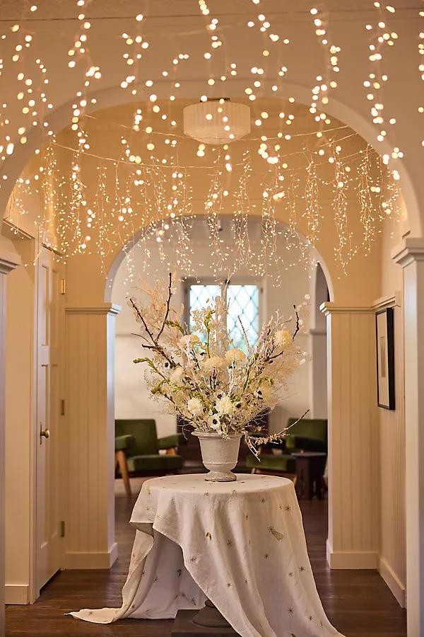 Stargazer Twinkling Icicle Light Strand - Plastic by Anthropologie