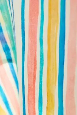 Summer Stripe Linen Tablecloth - Blue product