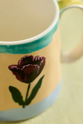 Superbloom Stoneware Mug - Yellow product
