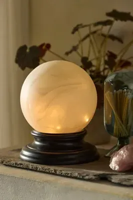 Swirl Crystal Ball - Matte Glass by Anthropologie, alternate view