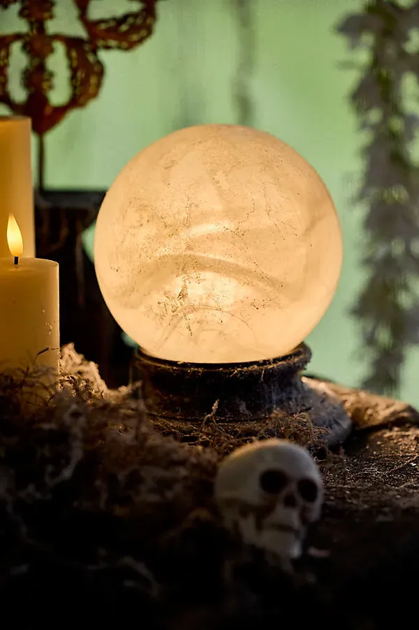 Swirl Crystal Ball - Matte Glass by Anthropologie