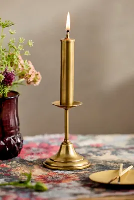 Taper Oil Lamp Large - Gold by Anthropologie, image 2