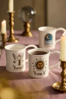 Tarot Stoneware Mug by Anthropologie, alternate view