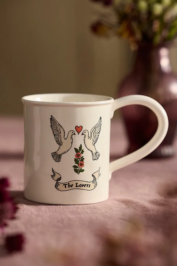 Tarot Stoneware Mug by Anthropologie