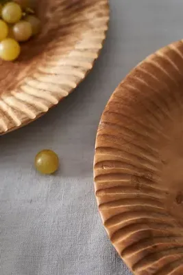 Teak Root Hand-Carved Serving Platter product