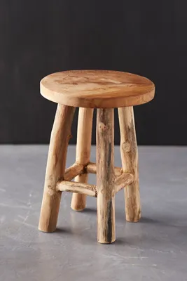 Teak Tall Plant Stand - Teak product