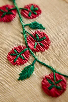 Tomato Vine Abaca Placemat - Beige product