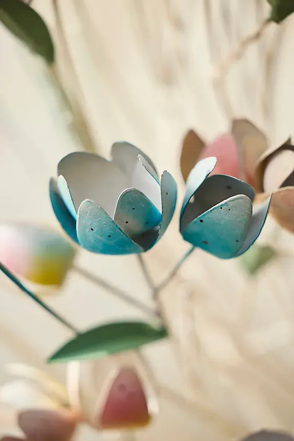 Tulips Iron Wreath - Orange product