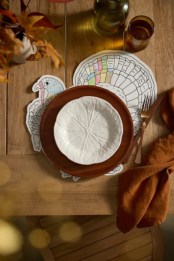 Turkey Coloring Paper Placemats Set of 12 by Anthropologie, alternate view